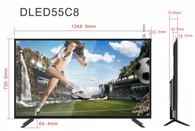 중국산 WiFi LED TV가 포함된 풀 HD TV LED TV 4K 스마트 TV 32 43 50 55 65 75 82인치 HD FHD UHD LED TV 포함